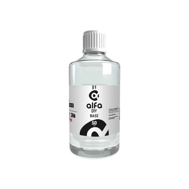 Base 500mL 50/50 00mg Alfa DIY