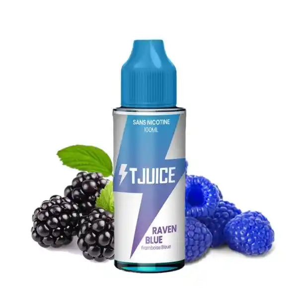 Raven Blue T Juice E.liquide 100ml 00mg de nicotine
