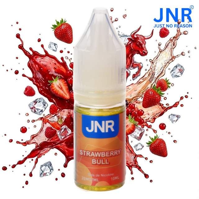 Strawberry bull Nic Salts JNR 10ml 20mg