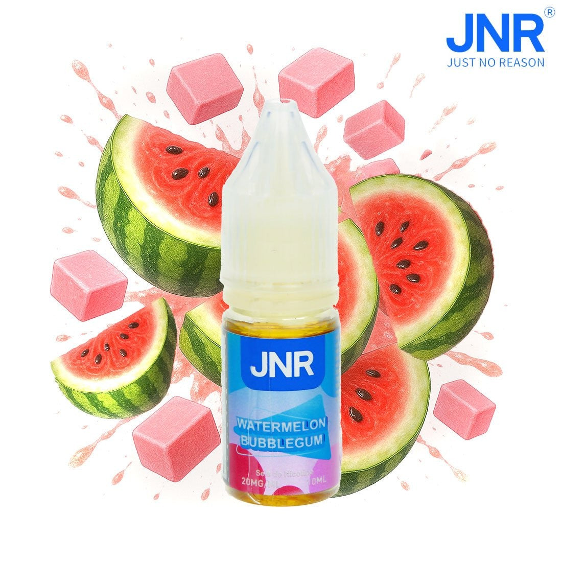 Watermelon bubblegum Nic Salts JNR 10ml 20mg