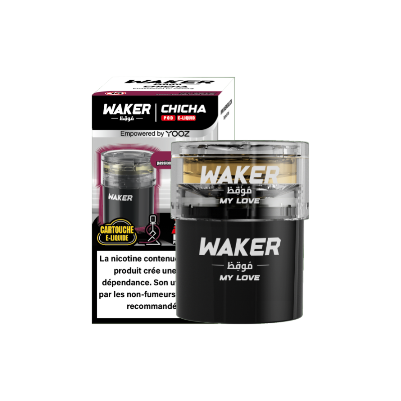 Waker Cartouche 10+2ml Yooz - Saveur : My Love