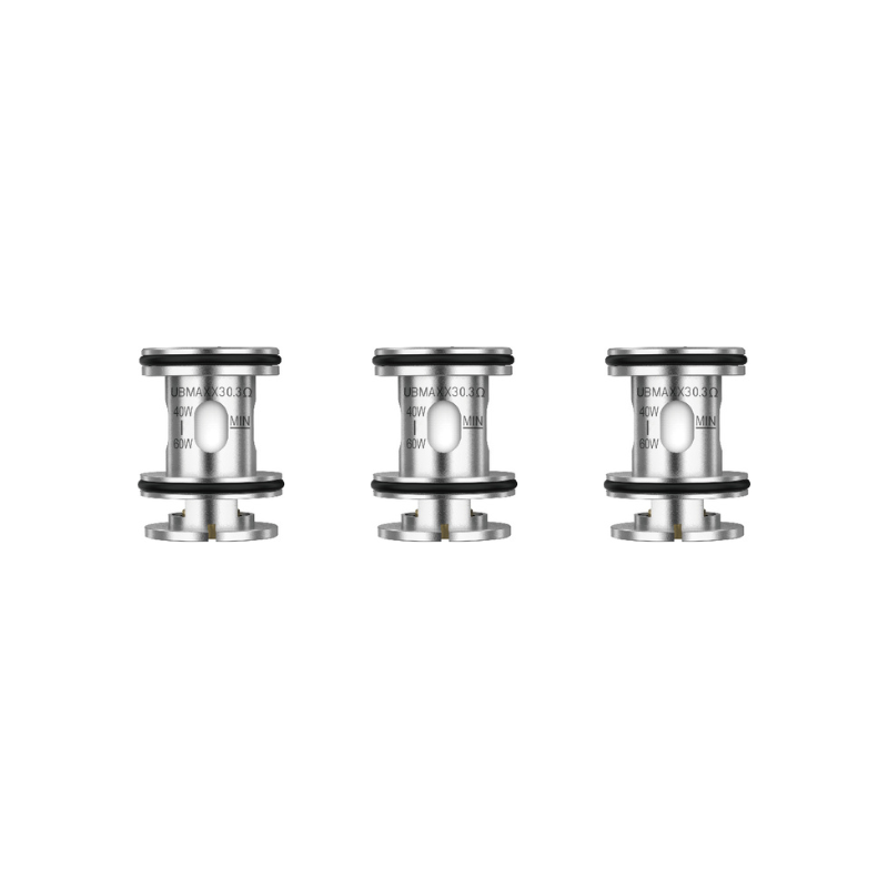 Pack de 3 Résistances Ultra Boost Max (Nouvelle version) Lost Vape 0,3 ohm recommandée entre 40 60w