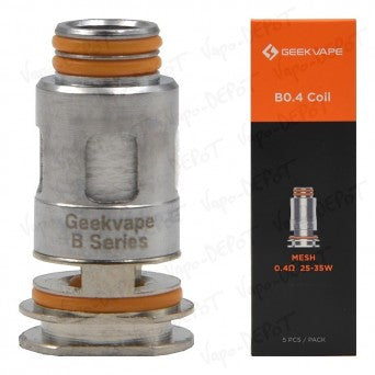 Pack de 5 Résistances B Boost GeekVape 0.4 ohm : 25-33W