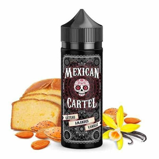 Gateau Amandes Vanille Mexican Cartel E.liquide 100ml 00mg de nicotine