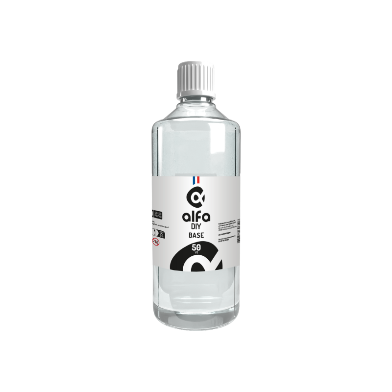Base 1000mL 50/50 00mg Alfa DIY
