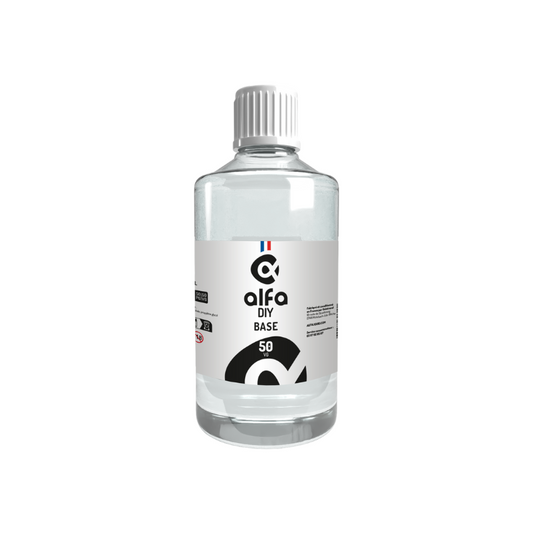 Base 500mL 50/50 00mg Alfa DIY