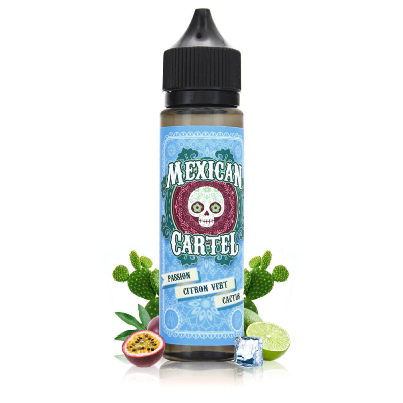 Passion Citron Vert Cactus Mexican Cartel E.liquide 50ml 00mg de nicotine