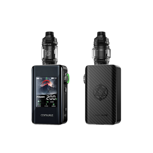 Kit Centaurus BT200 (+Centaurus Subohm V2 5ml) Lost Vape - Couleur : Black Carbon