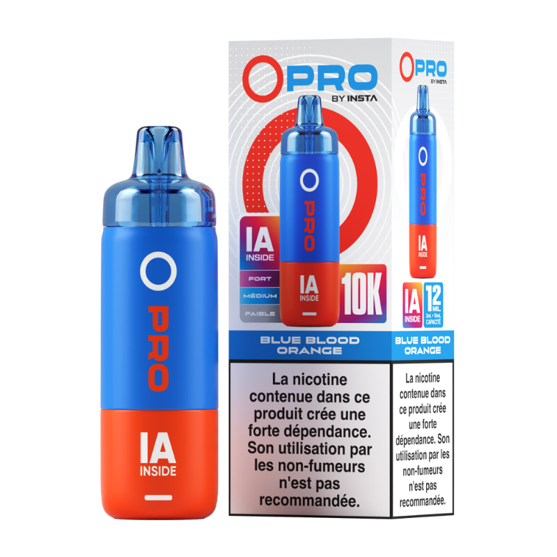 Kit OPRO IA 10000 10+2ml 20mg Instafill ORANGE SANGUINE BLEUE