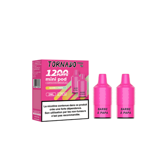 Pack de 2 Pods Tornado Mini 2ml 20mg Fumot BARBAPAPA
