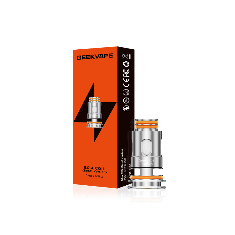 Pack de 5 résistances Z Boost XM Geekvape - Intensité résistance : 0.4 ohm