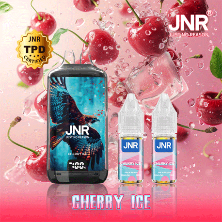 Kit Falcon X 28000 10ml Cherry Ice (2x10ml 20mg) JNR
