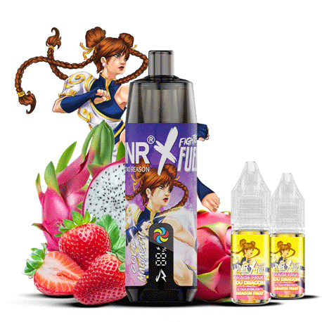 Gold Mawashi Kit Shisha Plus 28k 2x10ml 20 mg Fighter Fuel X JNR