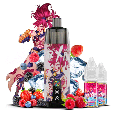 Ivy Punch Kit Shisha Plus 28k 2x10ml 20 mg Fighter Fuel X JNR
