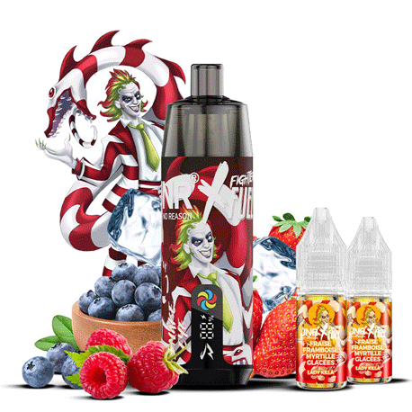 Snake Eye Kit Shisha Plus 28k 2x10ml 20 mg Fighter Fuel X JNR