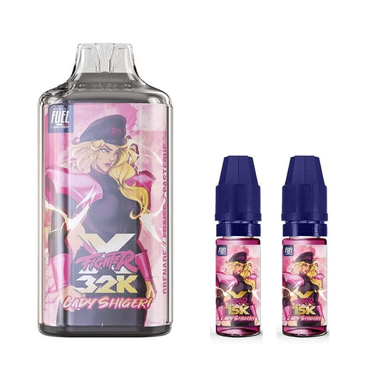 Fighter X 32K Lady shigerie (2x10ml) 00mg de nicotine