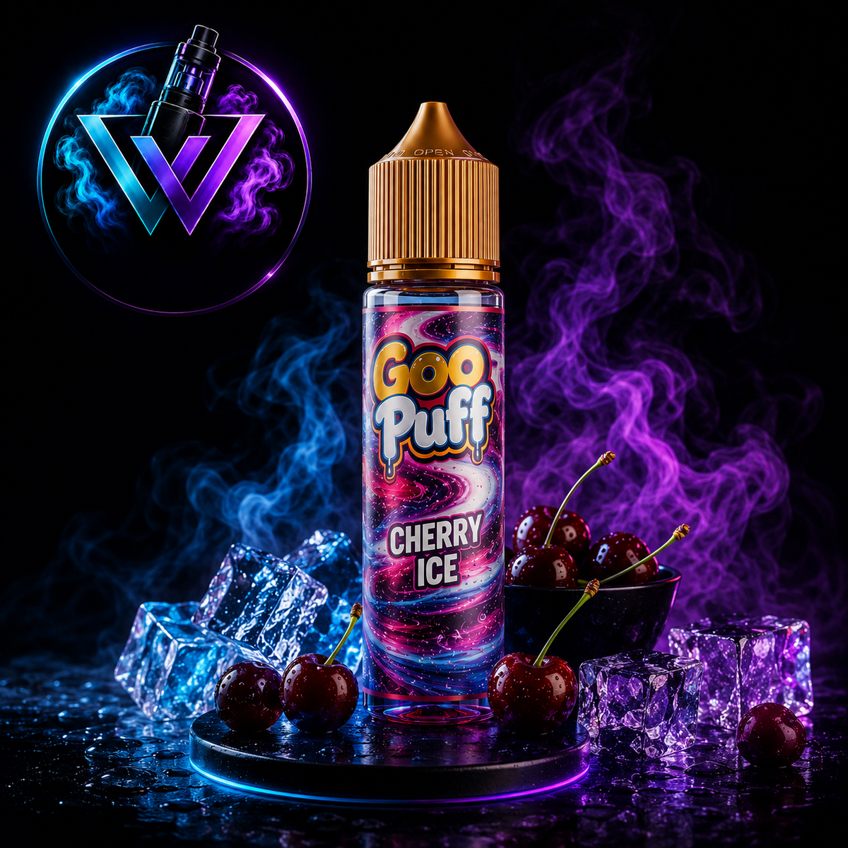Cherry Ice Goo Puff 50ml      00mg de nicotine