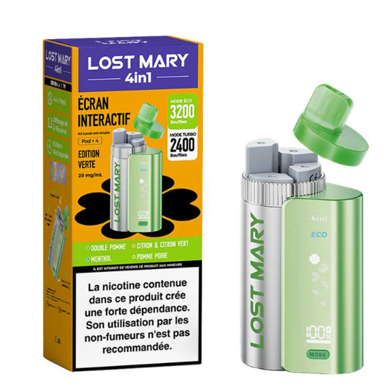 Lost mary 4in1 vert 20mg