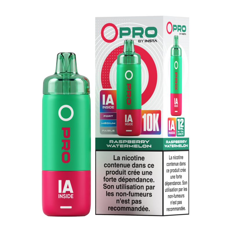 Kit opro ia 10000 10+2ml 20mg raspberry watermelon