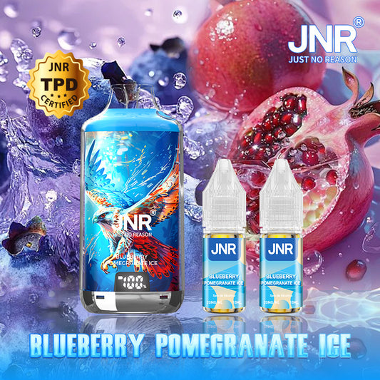 Kit falcon X 28000k blueberry pomegrate ice (2x10ml)20mg