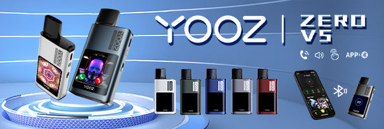 Kit Zero V5 Pod de Yooz, le premier pod qui répond à vos appels ! Bleu