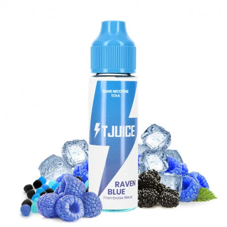 Raven Blue T Juice E.liquide 50ml 00mg de nicotine